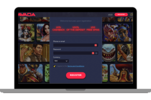 Vavada Registrierungsformular Screenshot