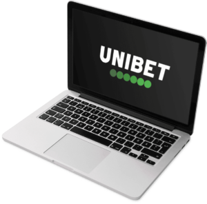 Unibet desktop grensesnitt