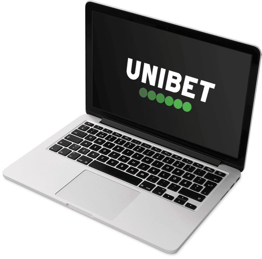 Unibet desktop grensesnitt